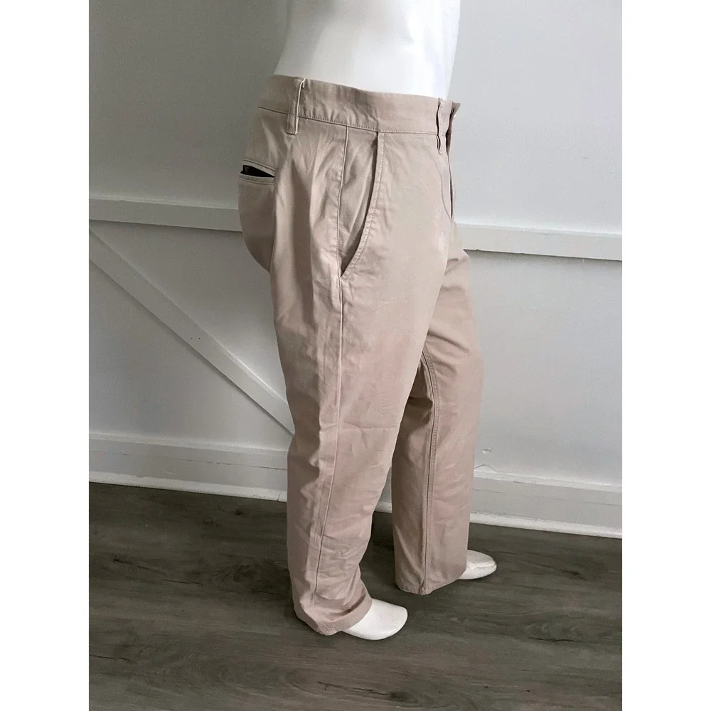 Bonobos Mens Stone Cutters Chino Pants Beige Tan Straight Leg 34x30